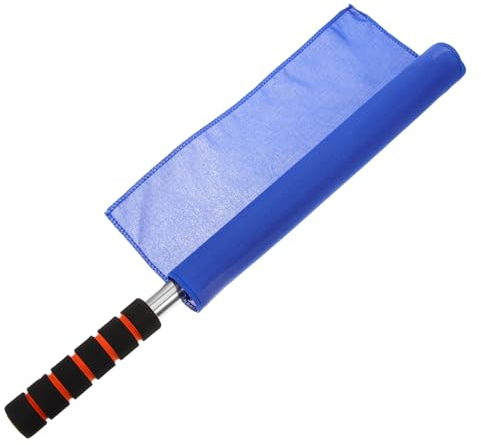 Supvox Warnsignalflagge Handsignalflagge Aus Leichtem Material Mit Robustem Griff Rot Gelb Grün Mehrfarbig Für Verkehrssicherheit Und Sportveranstaltungen