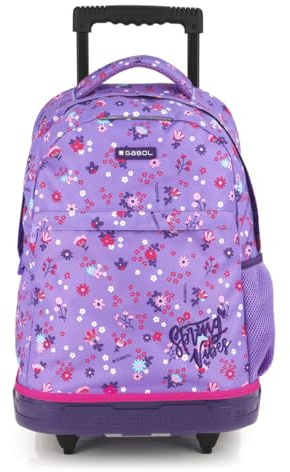 Gabol Rucksack mit Rädern VIOLET, Lila, Medidas: 34x46x20 cm