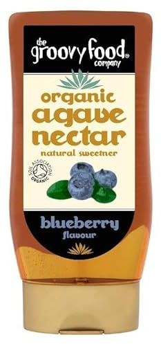 BC Groovy Food Agave Nectar - Blueberry Flavour 3 x 250ml