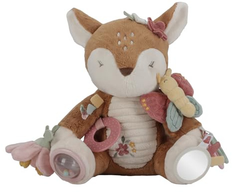 Little Dutch 9018 Activity Plüschtier REH - Fairy Garden (25 cm)