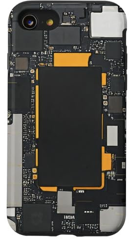 Design classique de la carte mère Coque pour iPhone SE (2020) / 7 / 8