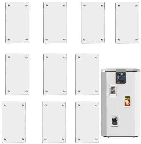 Acryl-Magnetrahmen - Transparenter Bilderrahmen, magnetischer Display-Fotoständer | Magnetischer Acryl-Fotodisplay, Schreibtisch Foto Magnethalter, Wandmontierter klarer Acrylrahmen für Fotos,
