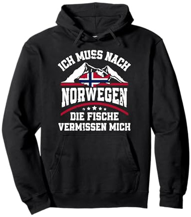 Norwegen Geschenk Norwege Norway Norge Nordkap Oslo Pullover Hoodie