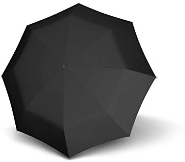 doppler Taschenschirm Carbon Magic XM Business – Übergroßes Schirmdach – Elegant – Schwarz