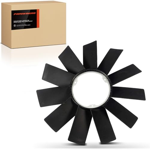 Frankberg Lüfterrad Motorkühlung Kühlerlüfter | 46 cm, Luftkühlung, 4-polig, Desktop; Kompatibel mit 5er E39, 5er Touring E39, 5er E34, 8er E31, 5er Touring E34, 7er E32