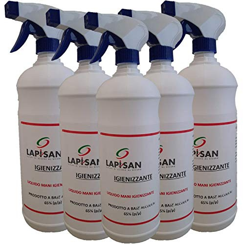 Spray IGIENIZZANTE superfici e mani 1 L (5)