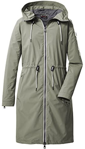 G.I.G.A. DX GS 34 Wmn CT Abrigo Funcional, Parka con Capucha, Verde Claro, 42 Mujeres