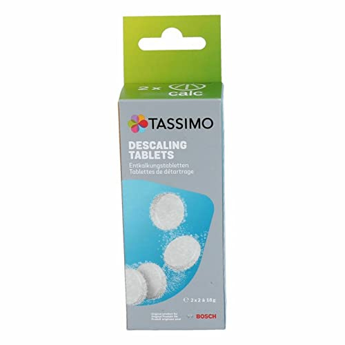 LUTH Premium Profi Parts Compresse decalcificanti compatibili con Bosch 00311909 per macchina da caffè TASSIMO 4 pezzi