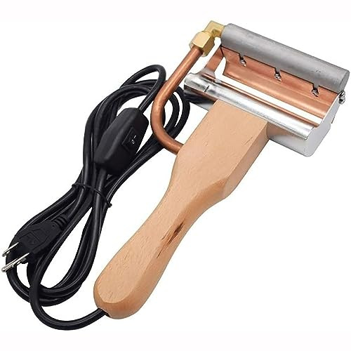 BDJSN Elektrischer Honigschleuder, Entdeckelungsmesser, Imkerei-Werkzeuge, Messer, Holzgriff-Werkzeug, Entdeckelungsgabel, Bienenzucht, Erfüllt Die Bedürfnisse Der Bienenzucht