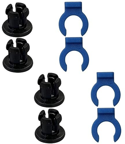 FUNOMOCYA Spannzangenclip Und Rohrkupplung Für Drucker Extruder Hotend Clip Und Rohrkupplungs-spannzangenklemme Aus Hochwertigem Kunststoff Für Schnelles Wechseln Und Problemlose Filamentwec