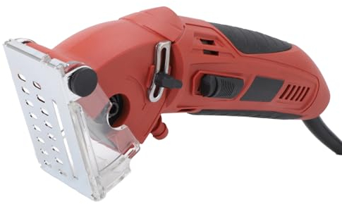 Mini Scie Circulaire Scies à Couper les Arbres Scies Circulaires électriques Tronçonneuse 400W Scie Rotative à Main pour Couper le Bois et le Plastique Scie Compacte