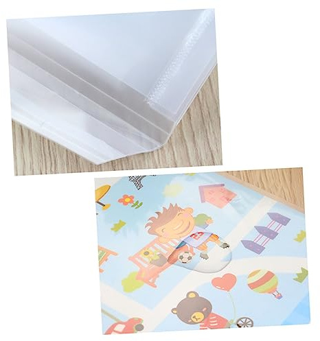 HOODANCOS 30stücke Teiliges Selbstklebende Buchschutzfolie Aus Transparentem Wasserdichtem Pp-material Transparente Schulbuchumschläge in Praktische Schutzcover Für Schülerbücher