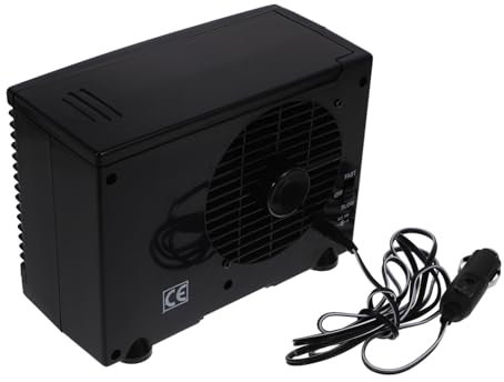 FUNOMOCYA 12v Portable Car Air Conditioner Cooling Fan Compact Evaporative Cooler for Vehicle and Outdoor Use