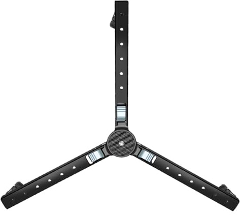 FEICHAO Trípode plegable de 3 ruedas para equipo de iluminación de cámara réflex digital