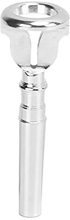 Trompetenmundstück-Zubehör Ansatztrainer for Trompete, Saxophon, Posaune, Klarinette – Muskelaufbau-Werkzeug aus versilbertem Kupfer, tragbares Design
