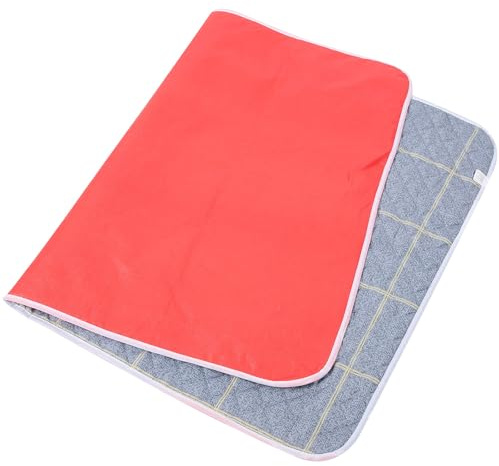 CTIRCHIU Alèse Lavable pour Adultes 80x120 Cm, Matelassée et Imperméable, Protection Anti-fuites Respirante pour Lit D’hôpital, Adaptée Personnes Âgées et Patients à Couleur Aléatoire