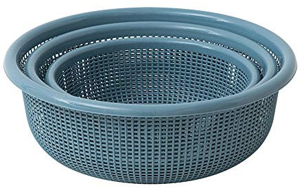 Omenluck, 1 set di scolapasta multifunzione da cucina, scolapasta in plastica, colino, riso, lavaggio, miscelazione frutta