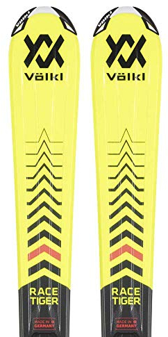 Völkl Kinderski Racetiger Jr. Yellow + vMotion 4.5 20/21 (110)
