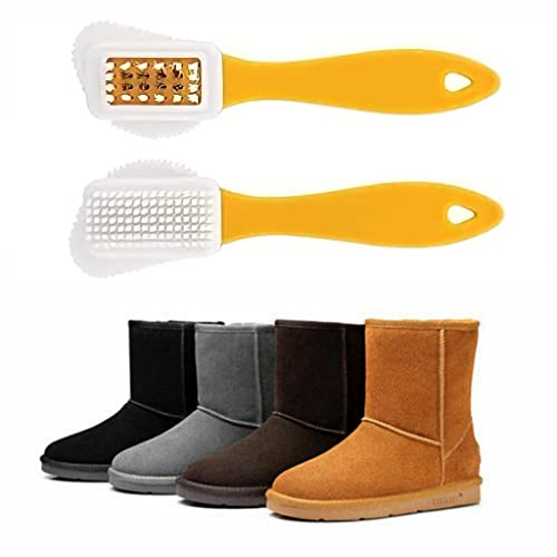 Suede And Nubuck Brush Cleaner Restorer Clean Boot, Jump Cleaning Shoe Brushes -Bring Multifunctional Nubuck Brass Your Suede & Nubuck Shoes, Bags & Jackets, Back to Life (1)