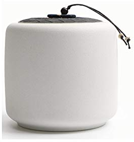 Haustier Urne Pet Gedenken Urne, Urnen for Haustier-Asche, Einäscherung Box, Doppeldeckel verschlossen gegen Feuchtigkeit, große Haustier, Katze, Hund, Kaninchen(White,A)