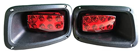 BestAccess Golf Cart Full LED Rear Tail lights Replacement for EZGO TXT ST GOLF CART