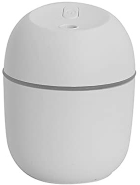 Milageto Mini humidificador ambientador Aire USB purificador purificador de Aire silencioso difusor de Aire para Dormitorio Coche, Blanco