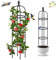 Enrejado de jardín Obelisco, Soporte Plantas Trepadoras, Exterior jardín Soporte Decorativo para Plantas, Jaula para Plantas de Tomate, Escalada Vegtables, Flowers, Fruit Grow Cage (Estilo A)