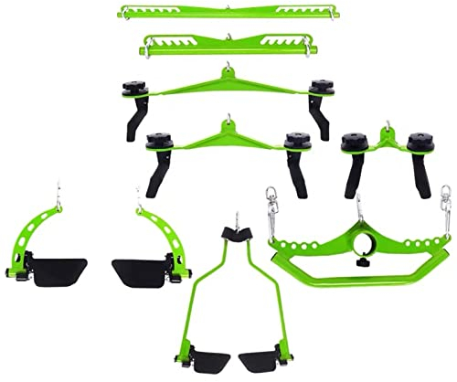 Seilzug Fitnessgerät Gym Zubehör für Männer Arm Power Grip Lat Pull Down Attachments Cable Workout Accessory für Gym Fitness Gewichtheben Verwendung Krafttraining Arme Trizeps Rücken Bizeps Schultern