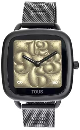 Tous Reloj Smartwatch 300358084 D-Connect Negro, Clásico