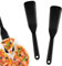 2 Pièces Spatules en Silicone Anti-Adhésives Résistantes à la Chaleur,Spatule Cuisine Spatule Plate Anti-Rayures,Pour la Cuisson du Poisson,des Crêpes,des œUfs,des Pizzas et des Steaks