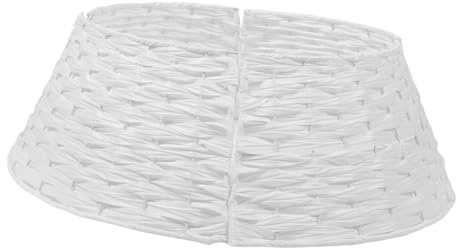 COLLBATH Weihnachtsbaumrock-Dekoration Weihnachtsbaumkragen Minichristmas Tree Base Woven Tree Weihnachtsbaumrock