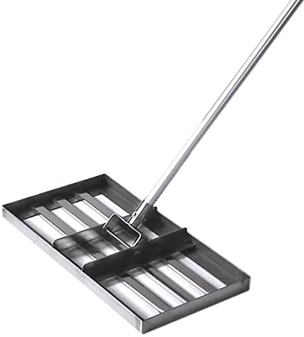 Aikimfuly Râteau de nivellement de pelouse, tondeuse à gazon de golf, jardin, jardin, cour, golf/pelouse