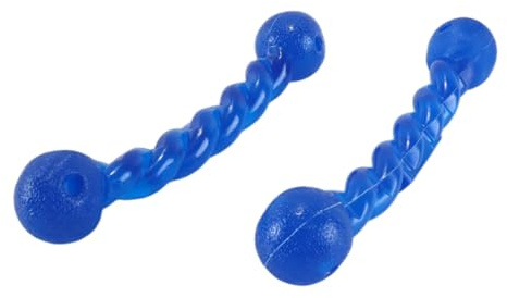Gutol 2-pack hundkastkäppar för tänder, gummidylande tuggben, robust tuggben för hundar, interaktiv för små, medelstora och stora hundar