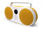 Polaroid P3 Music Player (Yellow) - Retro-Futuristic Boombox Wireless Bluetooth Speaker Rechargeable with Dual Stereo Pairing