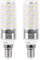 SanGlory 2 Stück Leuchtmittel LED E14 Tageslichtweiß 5000K, 12W LED Lampe E14 ersetzt 100W Glühlampe, 1350 Lumen E14 Maiskolben Energiesparlampe, Glühbirne E14 LED Mais Birne Nicht Dimmbar
