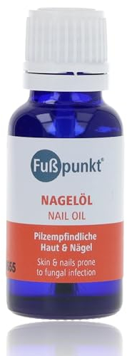 Fußpunkt Nagelöl, 20 ml. Ergänzende Pflege für pilzempfindliche Haut