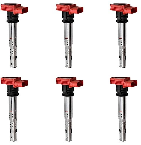 06E905115E 6 PCS Zündspule Zündsystem, Für SEAT Altea Altea XL Exeo Leon Toledo Octavia Superb II Yeti UF411, C1394, C1413