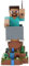 Cable Guys - Supporto per accessori da gioco Minecraft Steve e supporto per telefono per la maggior parte dei controller (Xbox, Play Station, Nintendo Switch) e telefono