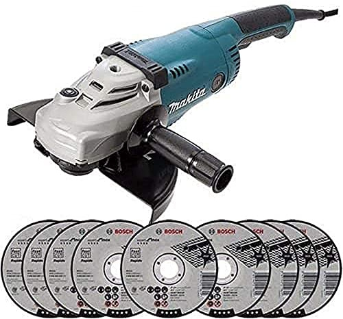 Makita DGA461Z Schleifmaschine, 115 mm, 18 V Zifferblatt, mehrfarbig