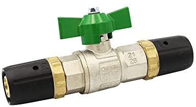 Pipetec Steckfitting Steck-Kugelhahn für Trinkwasser (DVGW) 20x2