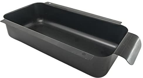 Firsgrill ersättning Charbroil 9328812P06 metall engångsgrill fettkopp hållare dropppanna (svart hållare)