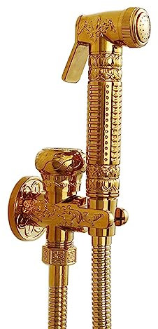 Doccetta Per Bidet Disabili,Oro,Doccetta Per Wc Con Miscelatore,Doccetta Per Bidet Wc,Set Per Biancheria In Rame Pieno,Applicabile Multifunzionale,Oro A