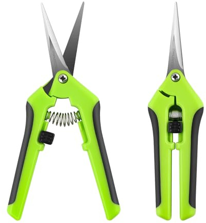Briartw 2 ergonomische Federscheren, federbelastete Bastelschere mit Edelstahlklingen, zum Schneiden von komplizierten Details und engen Mustern für Menschen mit Arthritis oder eingeschränkter