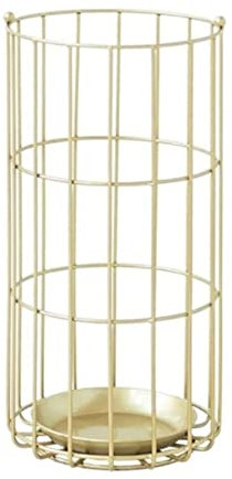 Schirmständer Regenschirmständer Aus Metall Für Den Eingangsbereich, Tragbare Regenschirm-Organizer Aus Eisen, Regenschirmhalter Für Das Heimbüro Regenschirm Ständer ( Color : A-gold , Size : 25*50cm