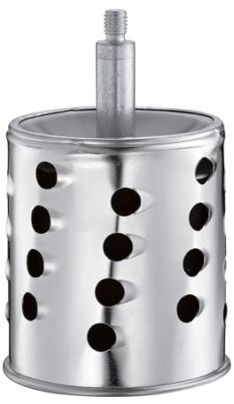 Zassenhaus Tamburo per grattugia a tamburo CLASSIC | Extra grossolano | Acciaio inossidabile | Inserto per piallare, grattugiare, grattugiare | Accessori per tagliaverdure