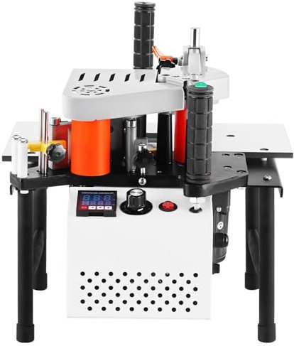 Dfdieratve Kantenanleimmaschine für die Holzbearbeitung, Rechtwinklige, Gebogene und Gerade Kantenanleimmaschine, Tragbare PVC-Abs-Kantenanleimmaschine, Doppelseitiges Kleben
