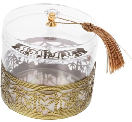 Zerodeko Luxury Candy Jar Lid Small Candy Containers for Treats Boxes Decorative Party Favor Box for Home Decor