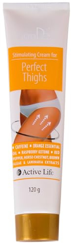 Perfekt muskelstimulerande kräm från TianDe Active Life 35412-2, 120 g med koffein, apelsinolja och extrakt