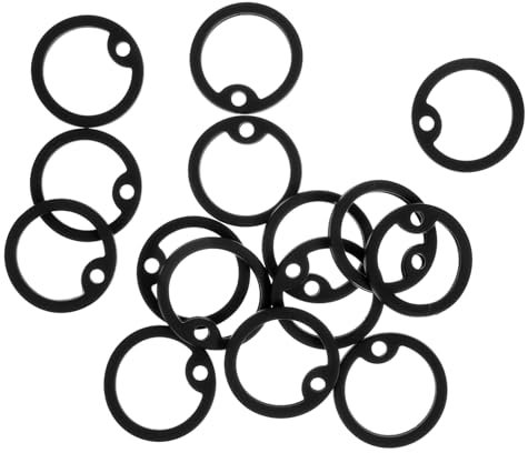 Veemoon 15stücke Teiliges Silikon Dog Tag Silencer Geräuschdämpfende Langlebige Silikonringe Für Hundemarken Schützen Kanten Und Reduzieren Klappern Passend Für Militär-hundemarken Und Hau