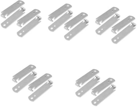 Toddmomy 20stücke Drahtspanner Für Zaun Robuster Stahlseil-Spanner Für Einfache Installation Von Zaun Und Baustellenzäunen Wiederverwendbares Spannwerkzeug Für Drahtseile